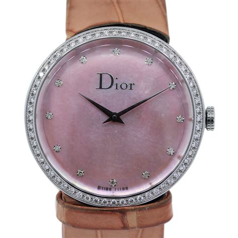 dior watch pink|dior watches price list.